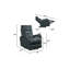 Fauteuil inclinable avec fonction de puissance facile à contrôler les grandes quantités, fauteuil inclinable simple-630320312