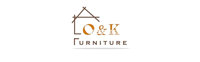 O&K FURNITURE logo