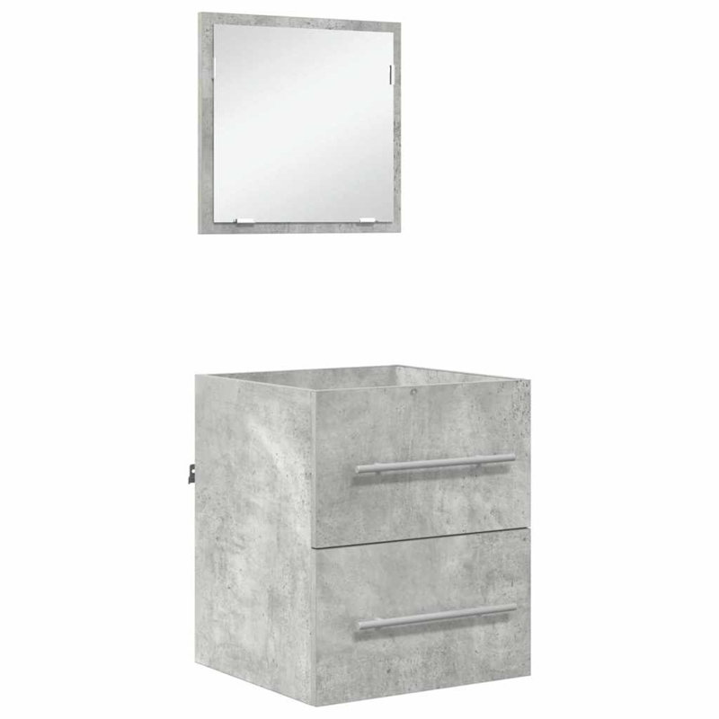 41mm Bathroom Vanity with Basin, Gray