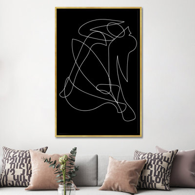 Silhouette déconstruite par Mambo art studio-impression