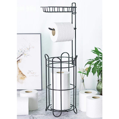Wicklund Free Standing Toilet Paper Holder