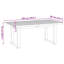 Dining Table NOAIN U-Shaped Legs 90x75 Cm Solid Wood Pine-842514670