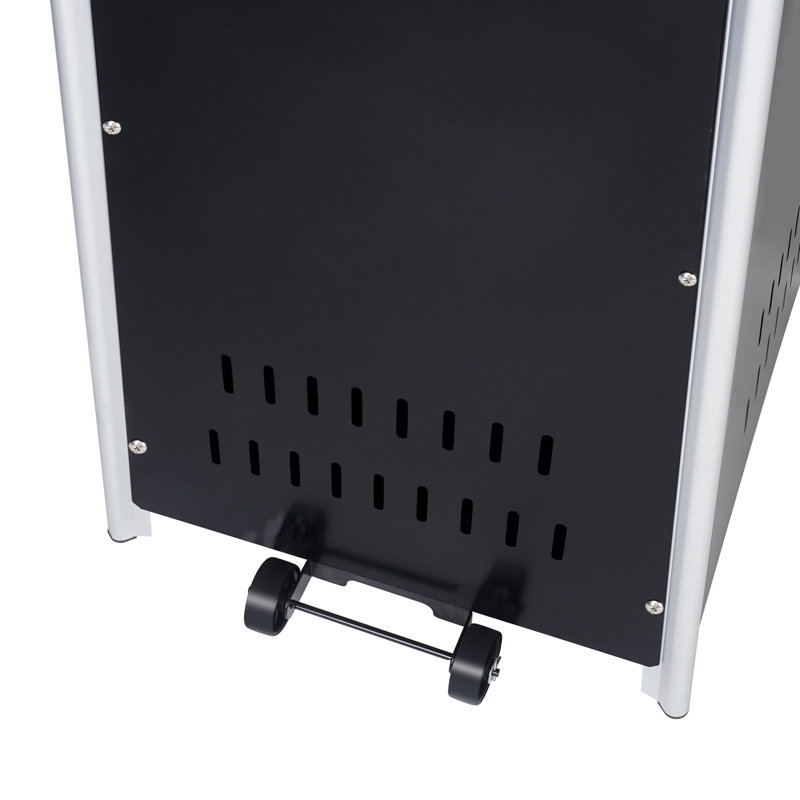 Chauffe-terrasse au propane 42 000 BTU, Noir