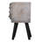Magnesium Oxide Greek Statue Planter - 15.4Lbs Gray 13" X 11.4" 22.4" For Interior With Legs Patio Decoration