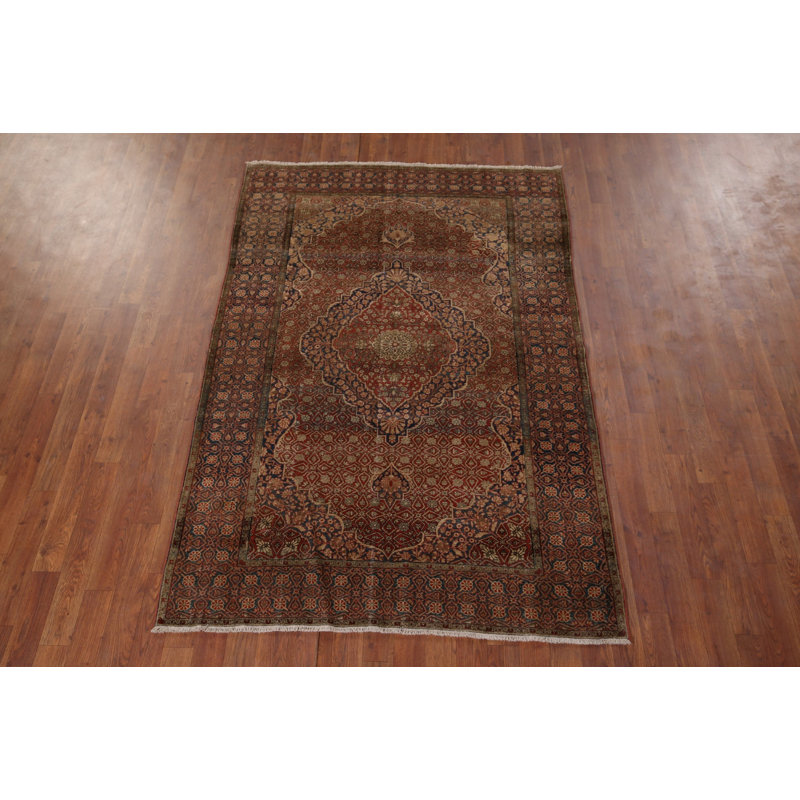 Tapis teinture végétale pré-1900 4 x 6