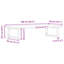 Daizhaun 100cm Solid Wood Bathroom Vanity Top-754054237