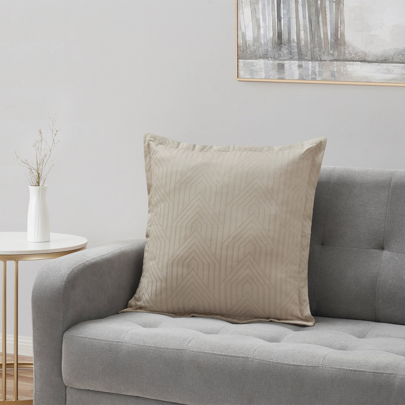 Ensemble de 2 coussins décoratifs Sarah, Argentée