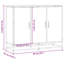 Amunra 94cm Sideboard-1813665218