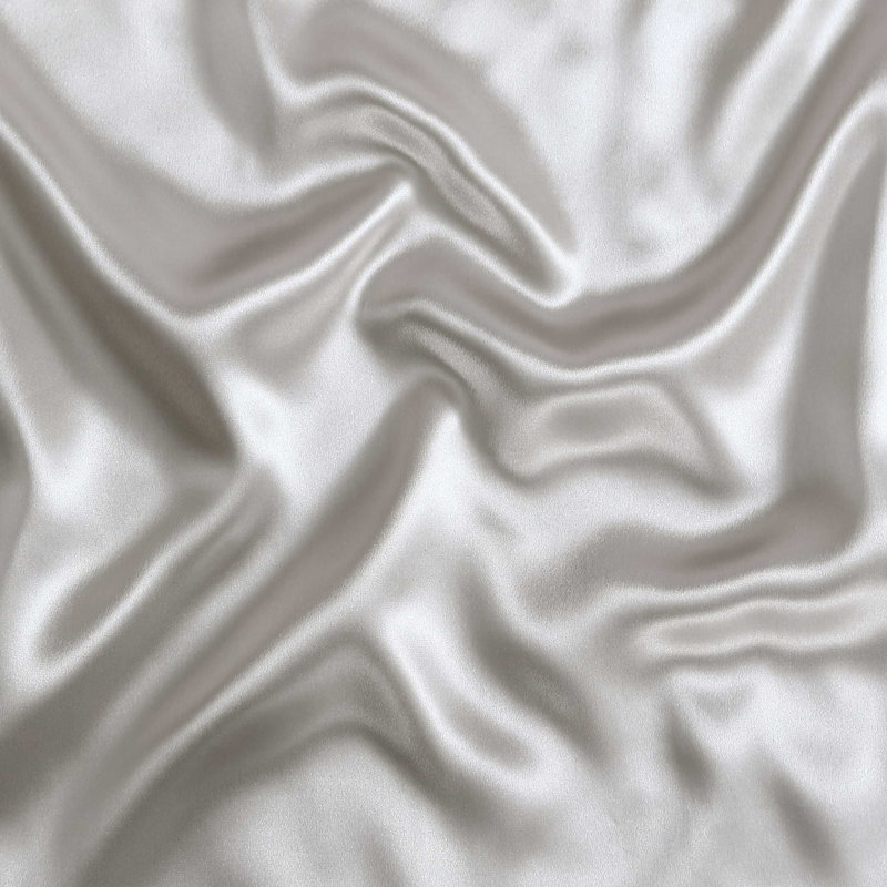 Calvin Klein Mulberry Silk Solid 2 Piece Standard Pillowcase Set, Gray