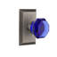 Studio Plate with Waldorf Cobalt Door Knob-1121769721
