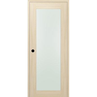 Porte standard préfinie en bois manufacturé et en verre Avon 207