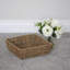 MantraRaj Seagrass Square Storage Tray Hand-Woven for Storage Breakfast Decorative Wicker Tray