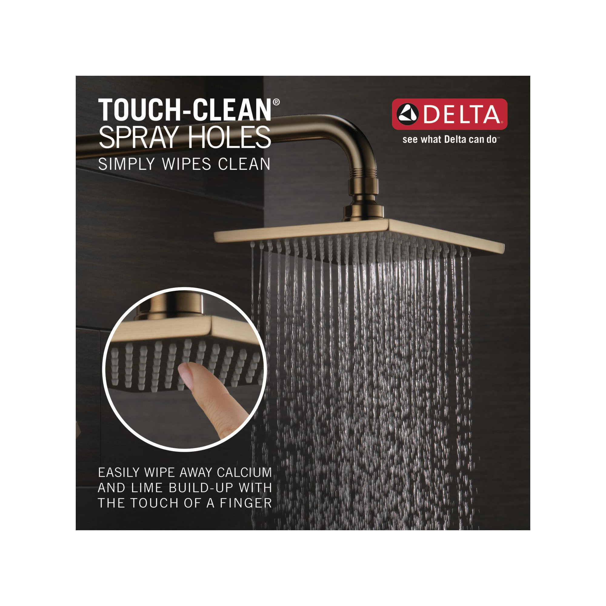Vero Pressure-Balanced Tub and Shower Faucet, Brilliance Champagne Bronze