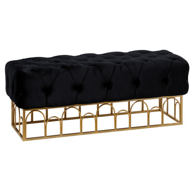 Loya Velvet Upholstered Bench