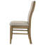 Chaise de salle à manger rembourrée Adina Orge (ensemble de 2)