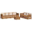 257cm Wide Patio Sectional Set