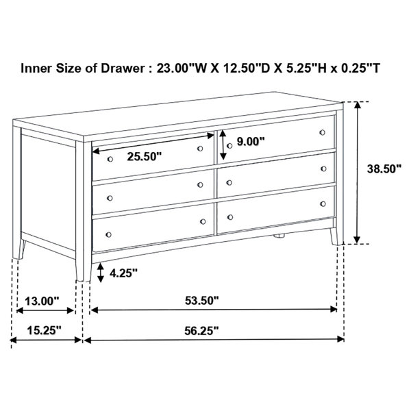 Dimensions du produit