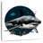 Crowle Gray Shark Illustration-109398609