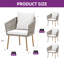 Chaise de patio