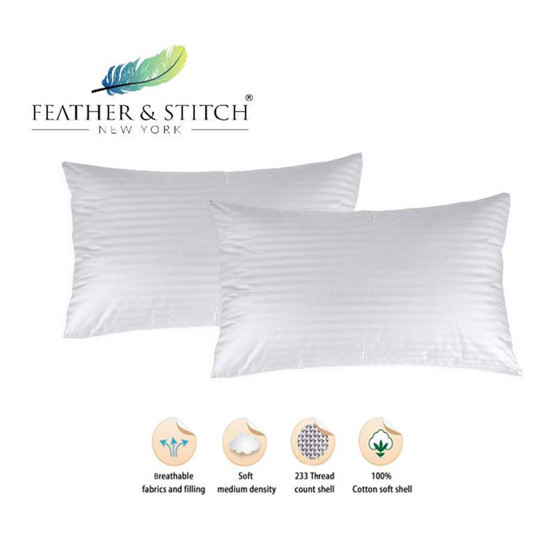 Oreiller de soutien luxueux en duvet synthétique, Roi