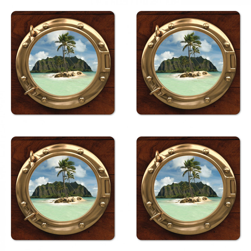 Sous-verre hawaii