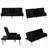 Upholstered 65.3'' Sleeper Sofa-599123889