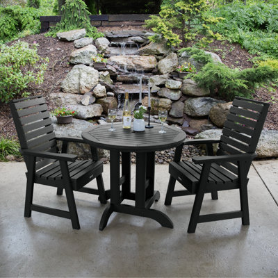 Midwest 2 - Person Patio Dining Set with Round Table