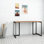 Bureau moderne contemporain 53 po Lexington en crème érable