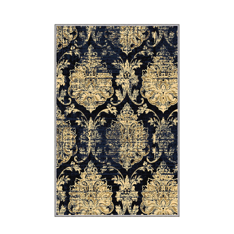 Premium Hall Carpet, 3D Digital Printed, 39.4 x 59.1 Inches | 100% Polyester, Antibacterial, Non-Slip Underside | Pile Height: 0.04 Inches, Machine Washable, Ideal for Living Room & Entryway Decor