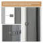 Auvent latéral rétractable 276 po x 71 po