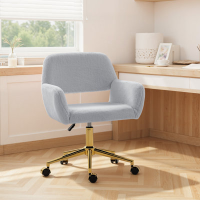 HOMCOM Swivel Office Chair Adjustable Height