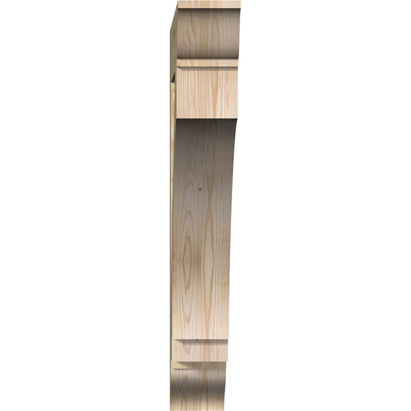 Support de scie brute impériale traditionnelle l 6 po x P 38 po x H 42 po, Sapin de Douglas, H 42 po x l 6 po x P 38 po