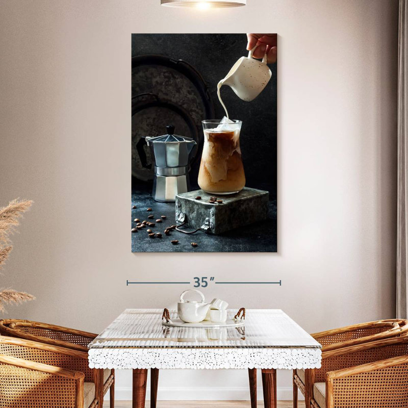 Yarlin Iced Coffee, 30" H x 20" W