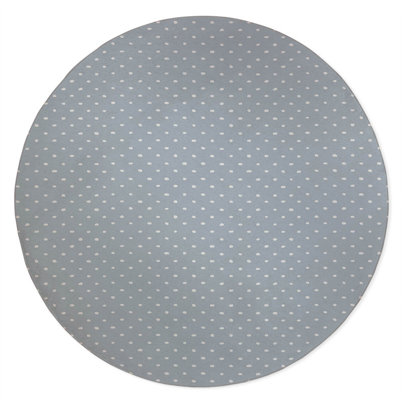 Tapis d'extérieur antidérapant Teeny, Rond 5 pi