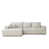 Cream White Polyester/Chenille