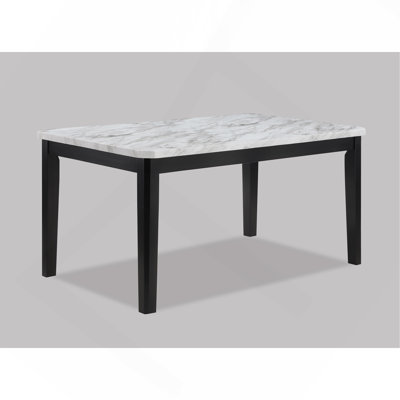 Table rectangulaire de salle à manger Transitional