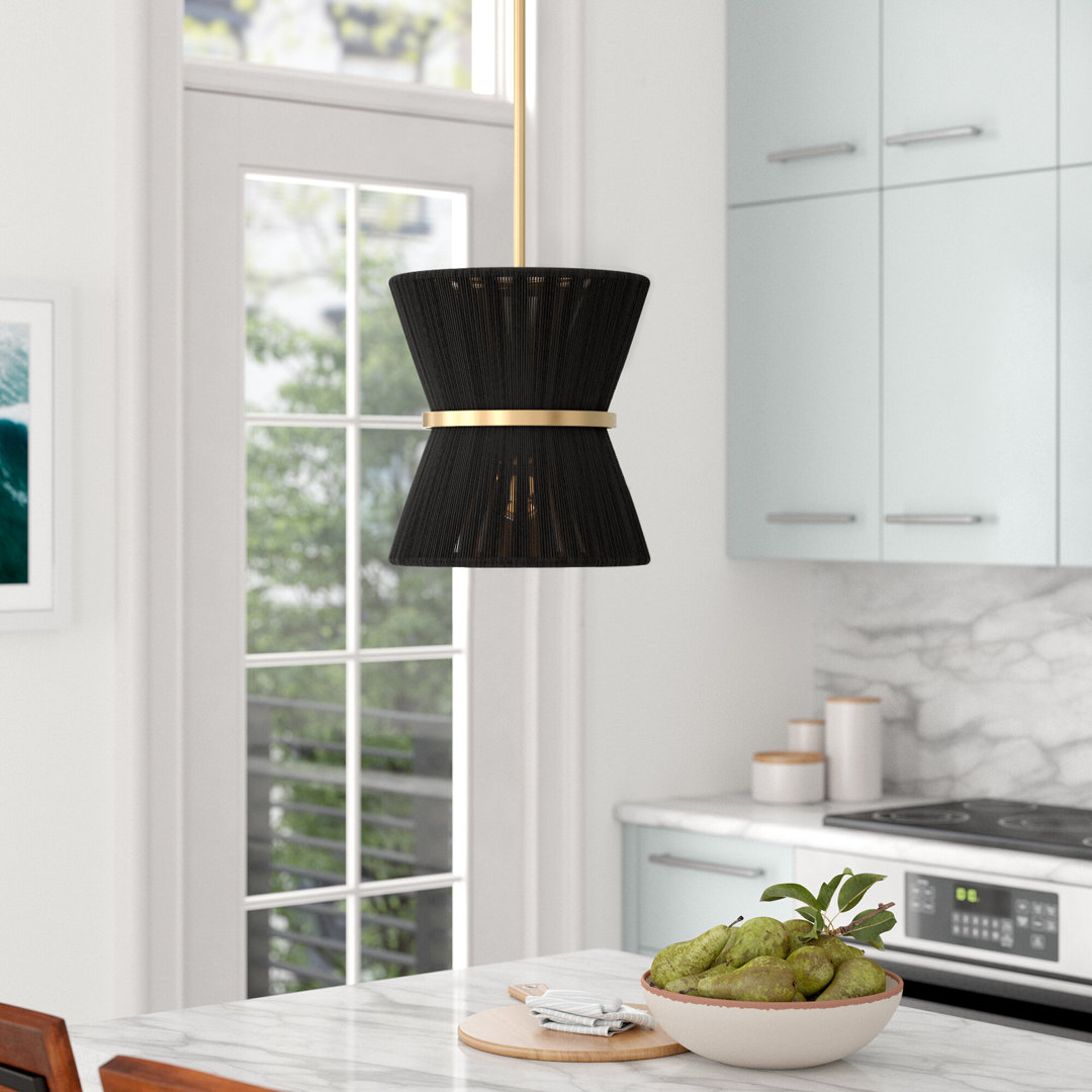 Tribeca 1 - Light Unique/Statement Pendant Mercury Row® Shade 