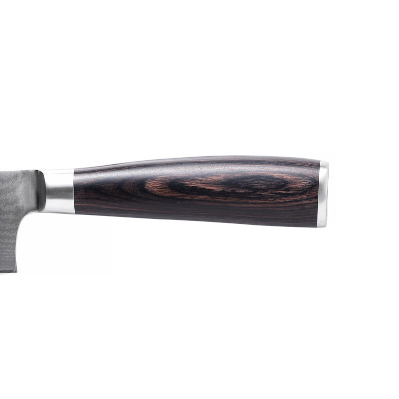 Wingbo 7'' Hollow Edge Santoku Knife