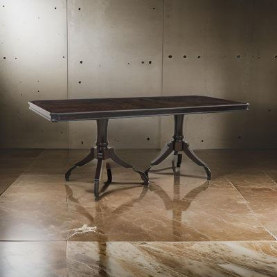 Klemenc Extendable Dining Table With Extension Leaf ,kitchen table,dinning table