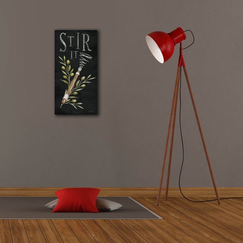 " Stir It " by Cindy Jacobs, 24" H x 12" W x 0.75" D