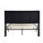 Upholstered Full Size Headboard Bed Frame, Mattress Foundation With Strong Wood Slats, Gray, No Box Spring Required, Easy Assembly, 500 Lbs Max Weight Bearing Restraint Limit Capacity Modern