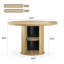 Table de salle à manger ronde avec armoire-191684889