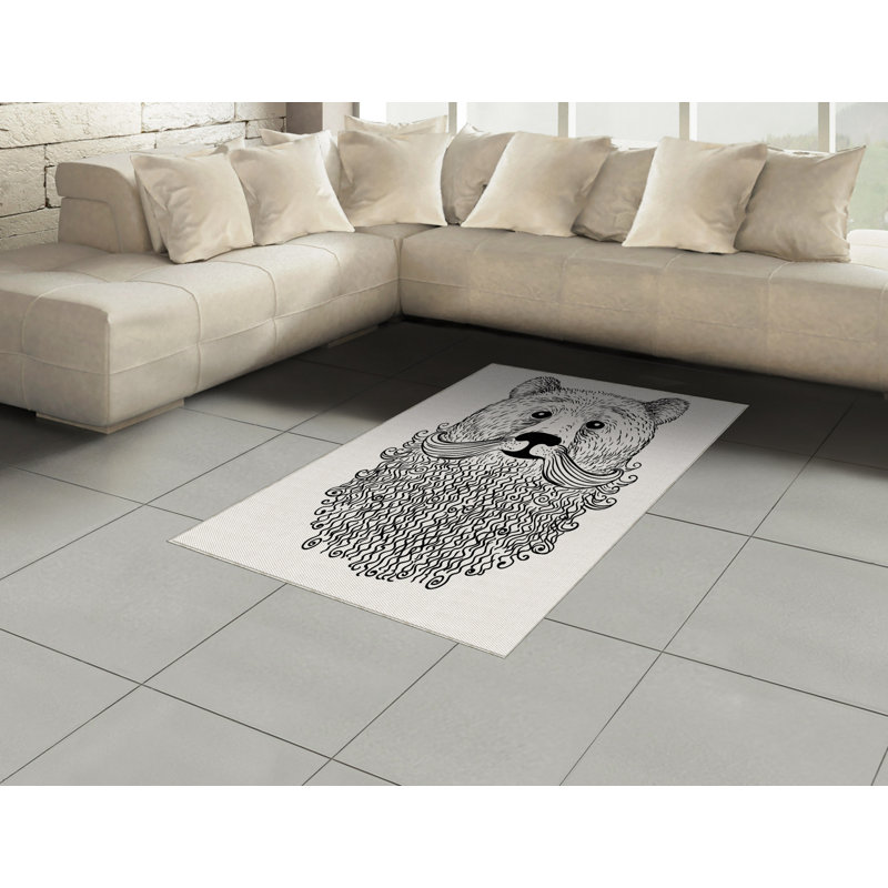 Tapis décoratif Indie High Density, Rectangle 2 pi 7 po x 5 pi
