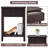 Mutchler Small End Table with Storage Shelf and Drawer, Solid Wood End Table for Bedrooms, Living Room End Table, End Table with Storage, Side Table with Drawers-1783049506