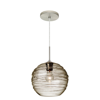 Luminaire sphère suspendu 1 lumières simple Lukens