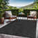 Tapis intérieur / extérieur gris foncé Broadwater