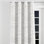 Rideaux abstraits - œillets beige Azon - 1 panneau