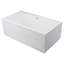Baignoire autoportante à surface solide Metro Manhattan 64 "x 36"-50879059-88717995