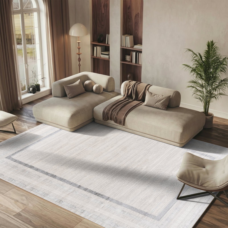 Maxximus Performance Striped Rug, Rectangle 8' x 10'