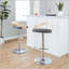 Tabouret de bar réglable avec pivot - ensemble de 3-134673010-134673012